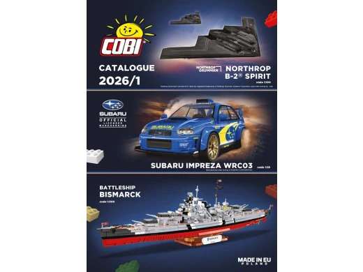 Katalog klocków Cobi 1/2026
